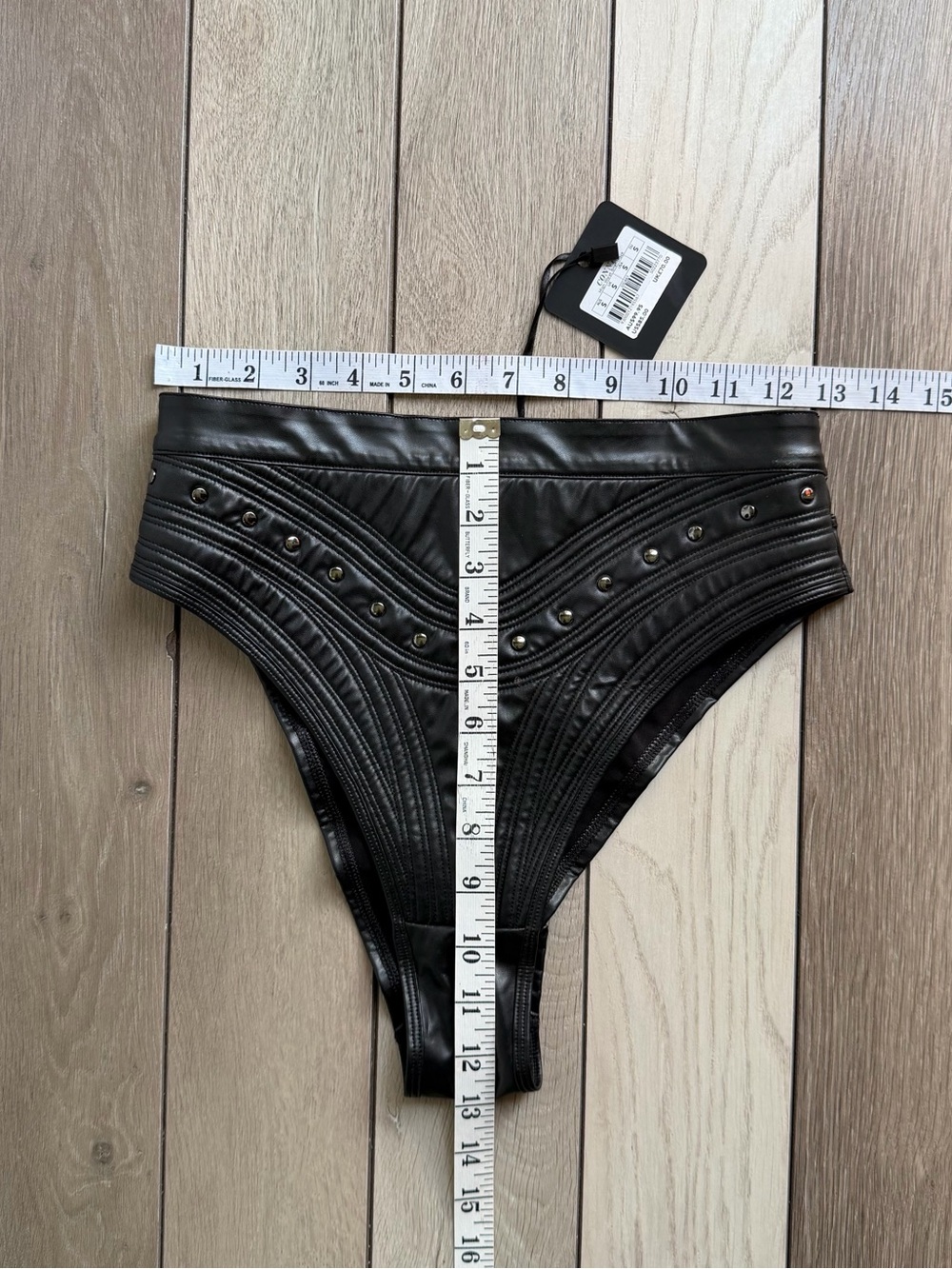 Honey Birdette Connie black high-waisted brief - Picture 5 of 7